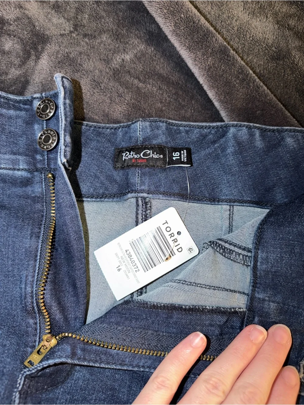 torrid Blue Jean High-Rise Denim Shorts